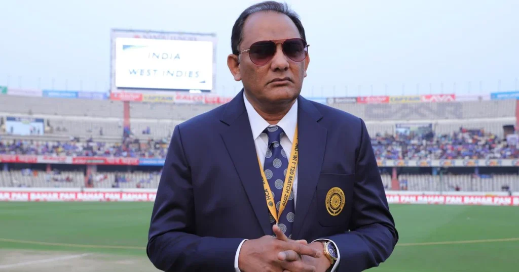 Azharuddin, after his ban was revoked.