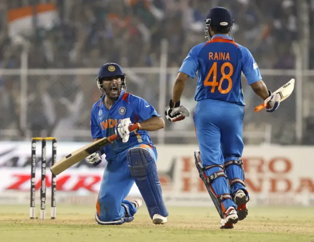 India defeated Australia by 5 wickets in the Quarter-Finals.