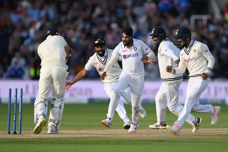 Mohammad Shami and Jasprit Bumrah played a crucial role.