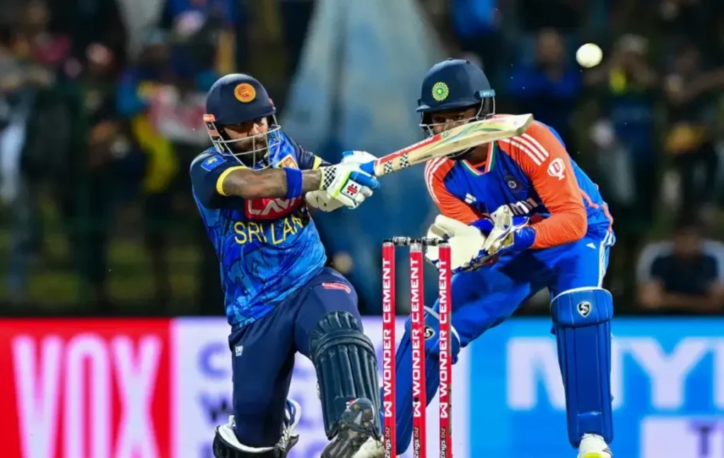 Kusal Mendis scored 43 runs off 41 balls.
