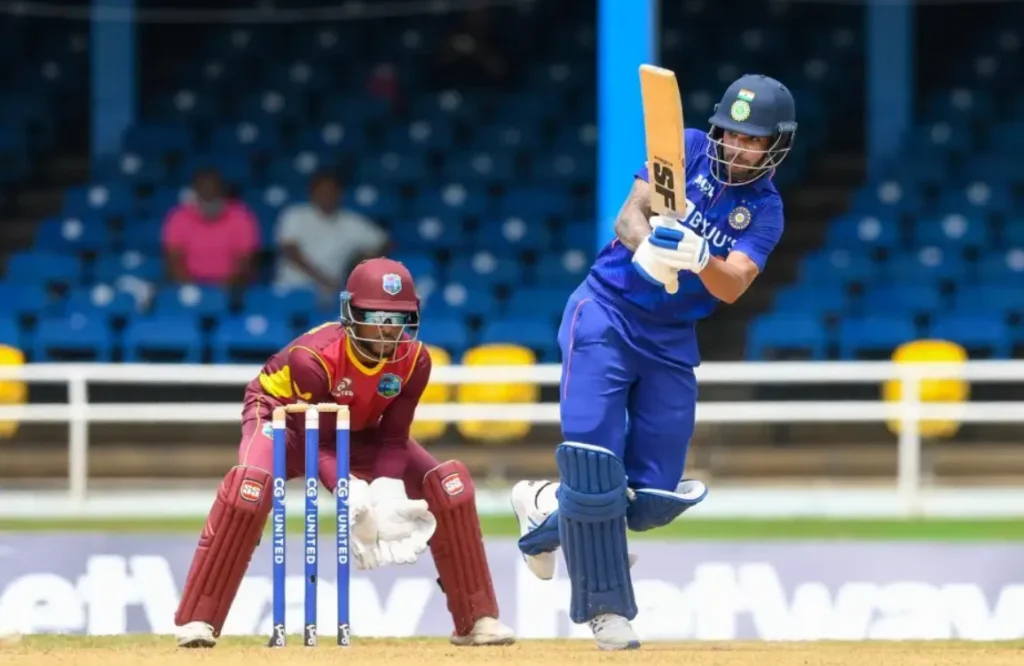 Shikhar Dhawan made 97 runs off 99 balls.