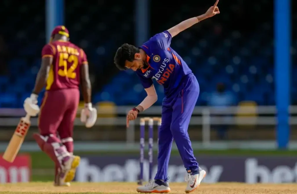 Yuzvendra Chahal picked 2 wickets in the match.