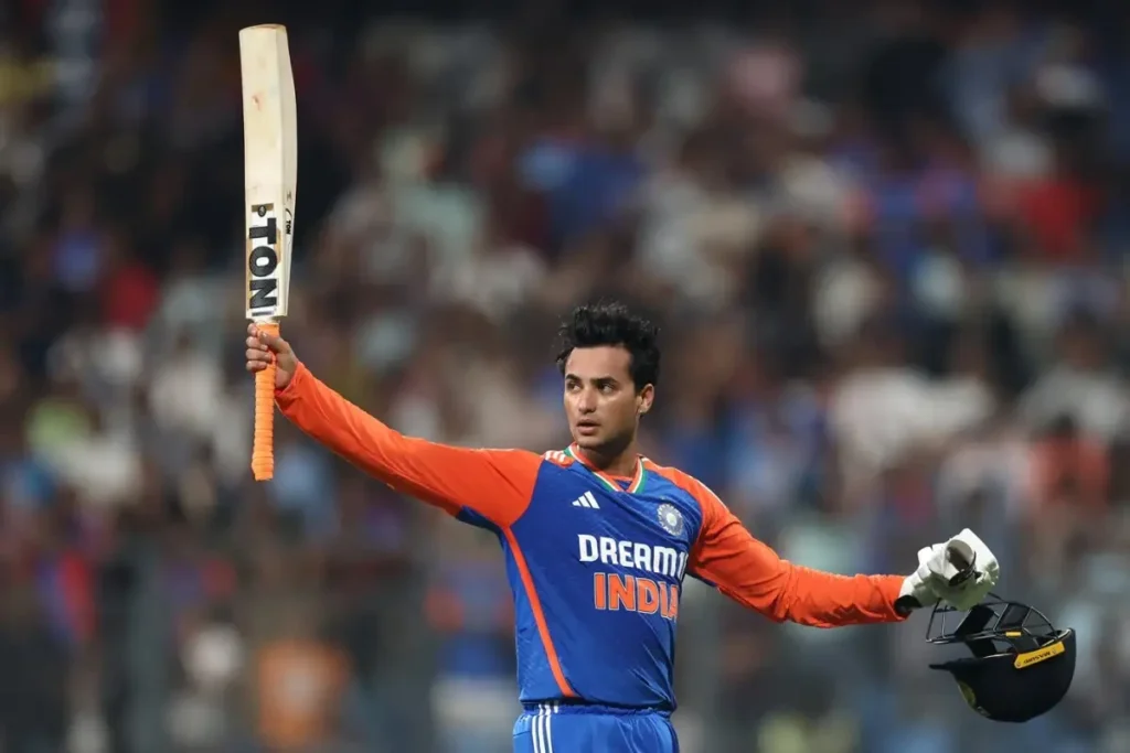 Debuting only last year Abhishek Sharma quickly rose in the rankings.