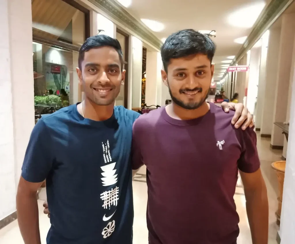 Priyank Panchal as a part of Gujarat’s team in the domestic format.