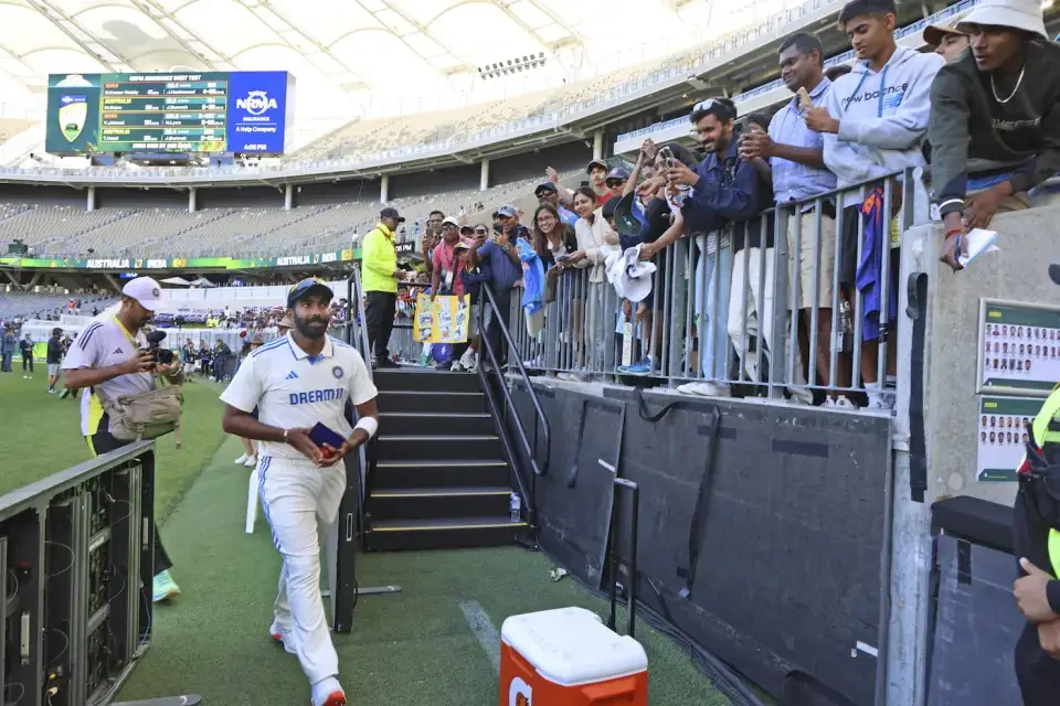 Bumrah's five-wicket haul helped the team bowl out Australia.