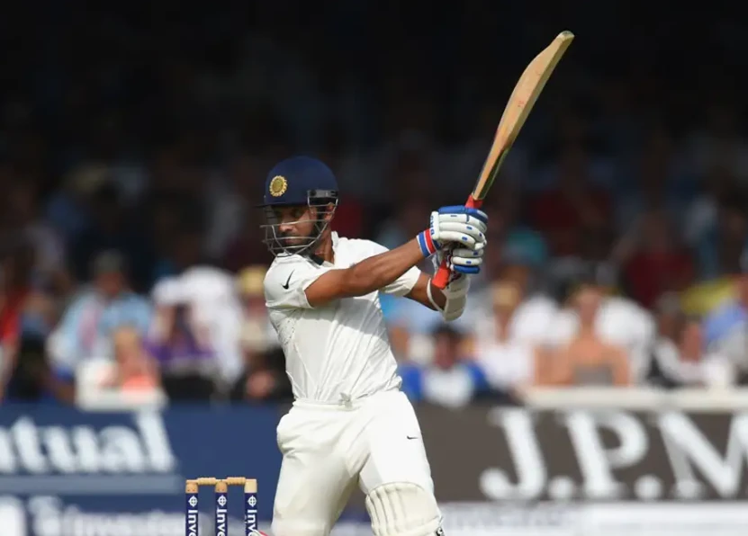 Ajinkya Rahane scored 103 runs off 154 balls.