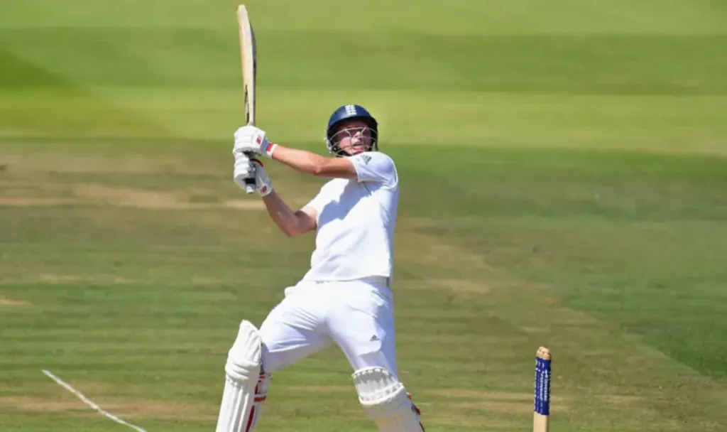 Gary Ballance scored 110 runs in the first innings.