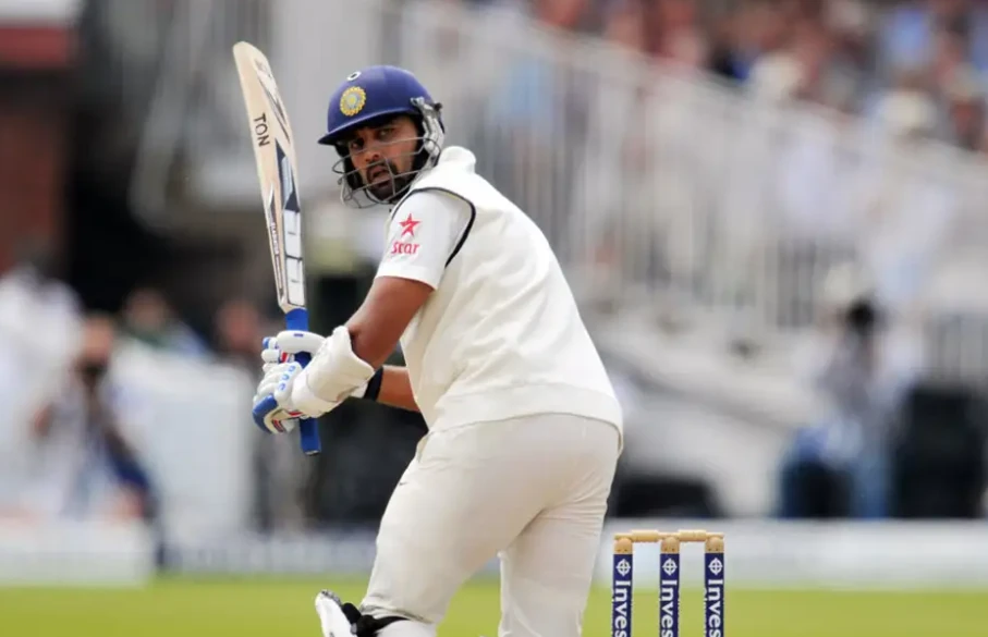 Murali Vijay scored 95 runs in the second innings for the Indian team.