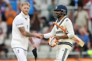 India battled on the final day to earn a draw against England.