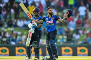 Sri Lanka won the ODI series with a big victory in Kandy.