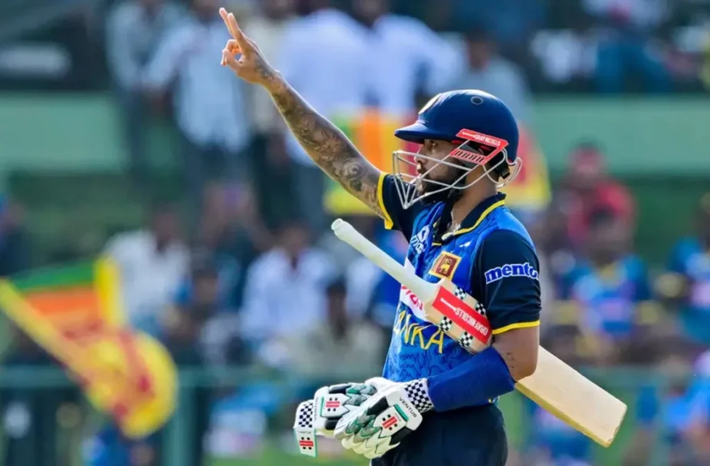 Kusal Mendis scored 124 runs off 114 balls.