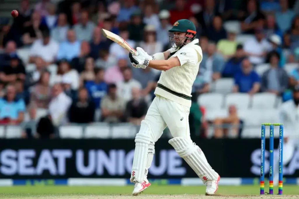 Travis Head scored 77 runs off 112 balls in the second innings.