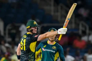 Australia win in the 1st T20I at Kingston.