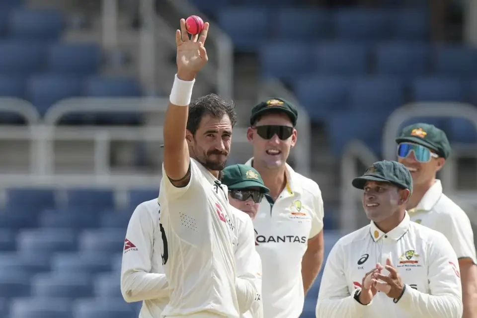 Australia secured yet another win in the pink ball Test.