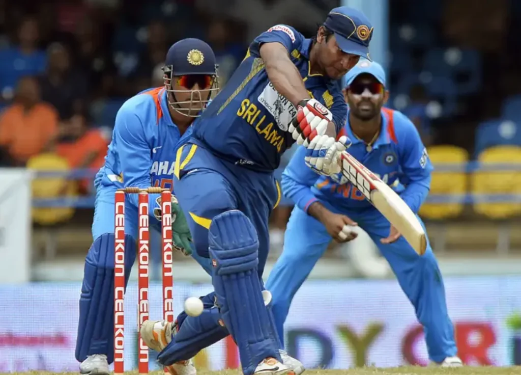 Kumar Sangakkara scored 71 runs off 100 balls.