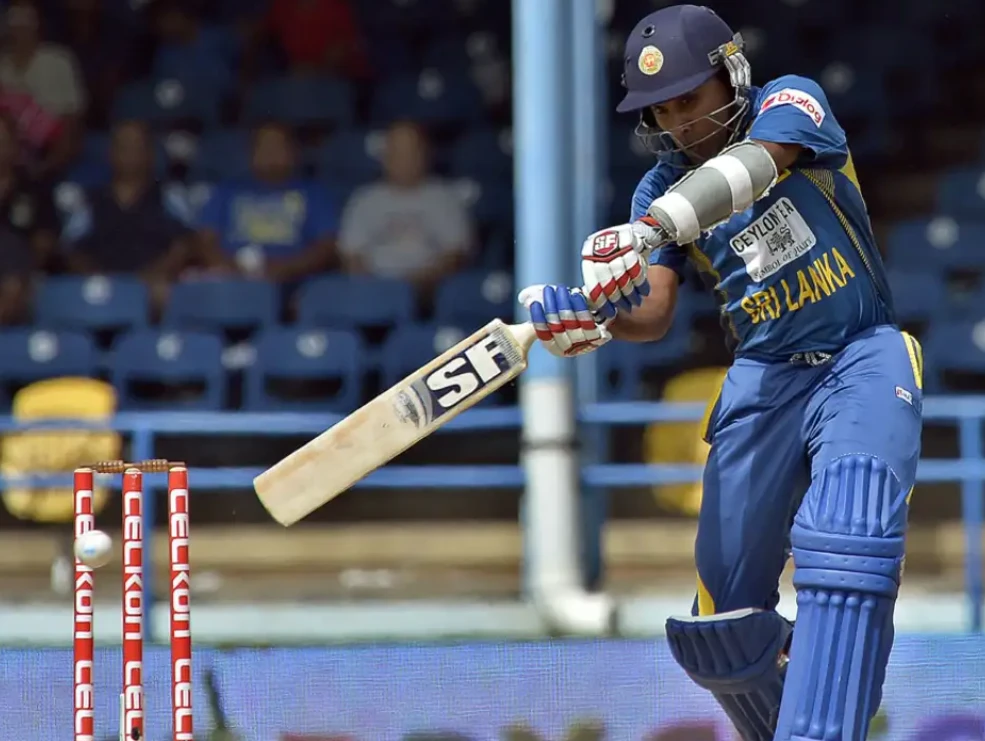 Mahela Jayawardene scored 22 runs off 28 balls in the match.