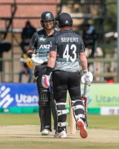 New Zealand finished the tri-series unbeaten.