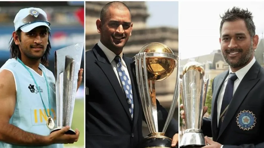 MS Dhoni is the Captain Cool of the Indian cricket team.