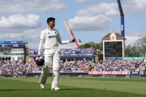 Shubman Gill paid the perfect tribut to Virat Kohli.