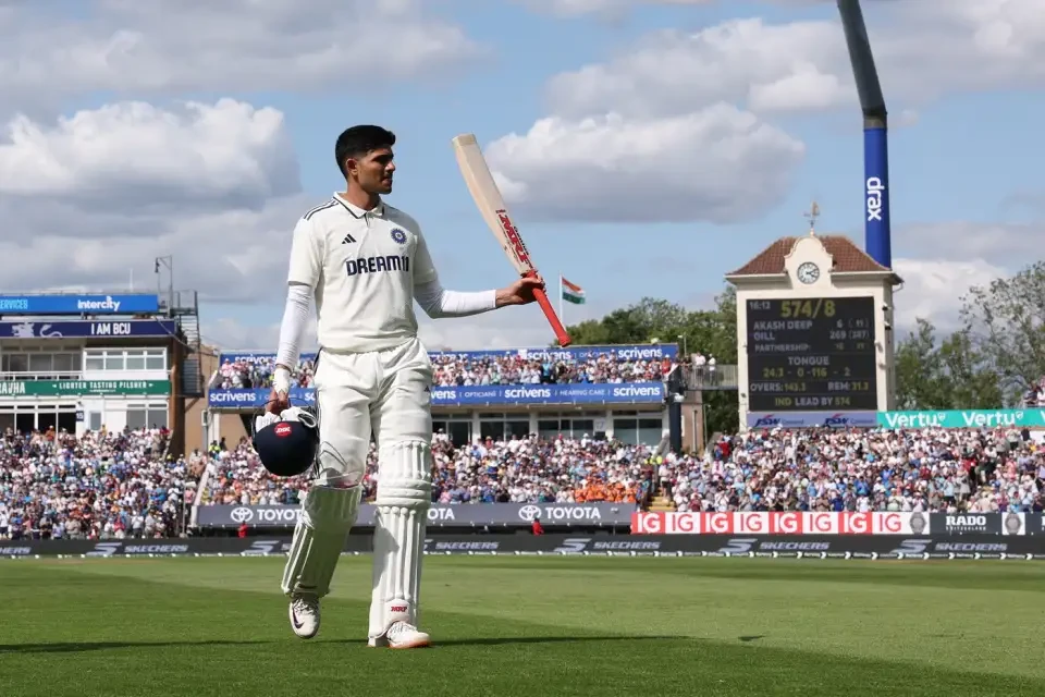Shubman Gill paid the perfect tribut to Virat Kohli.