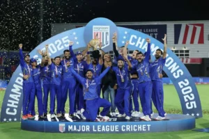 MI New York won the MLC title thanks to Quinton De Kock.