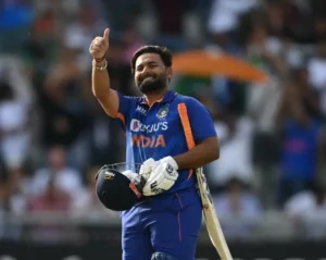 Rishabh Pant scored 126 runs against England in the third ODI.