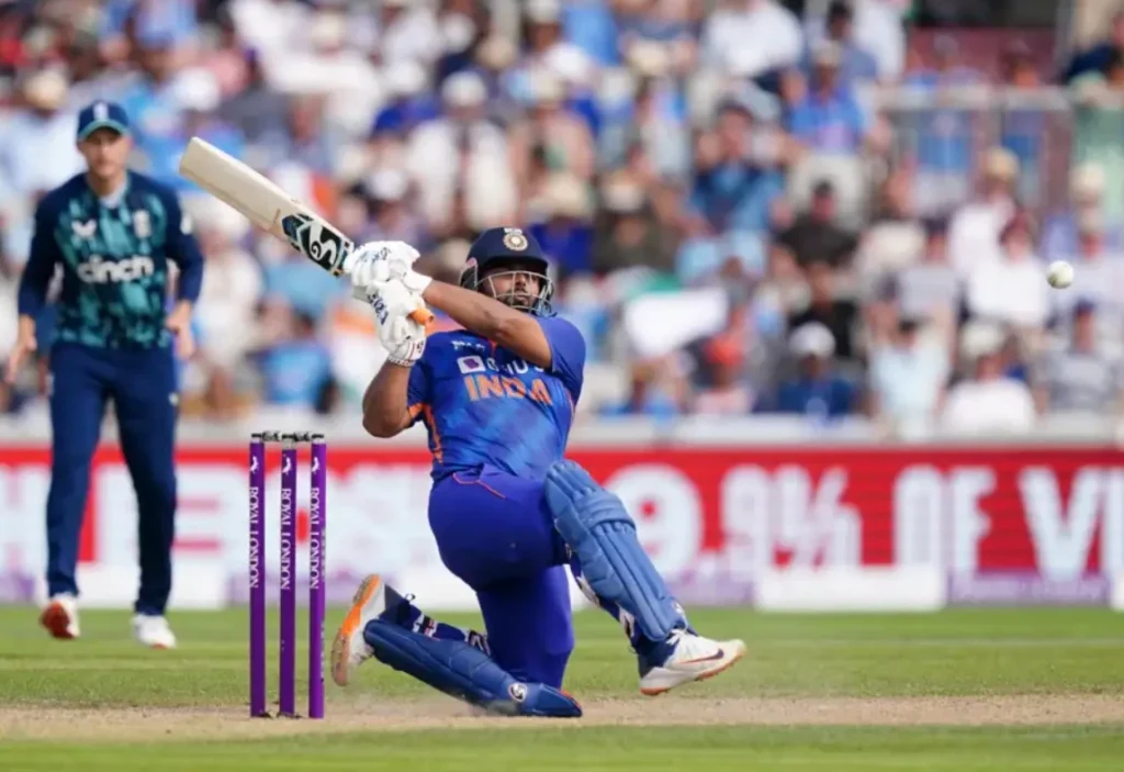 Rishabh Pant made 125 runs off 113 balls.
