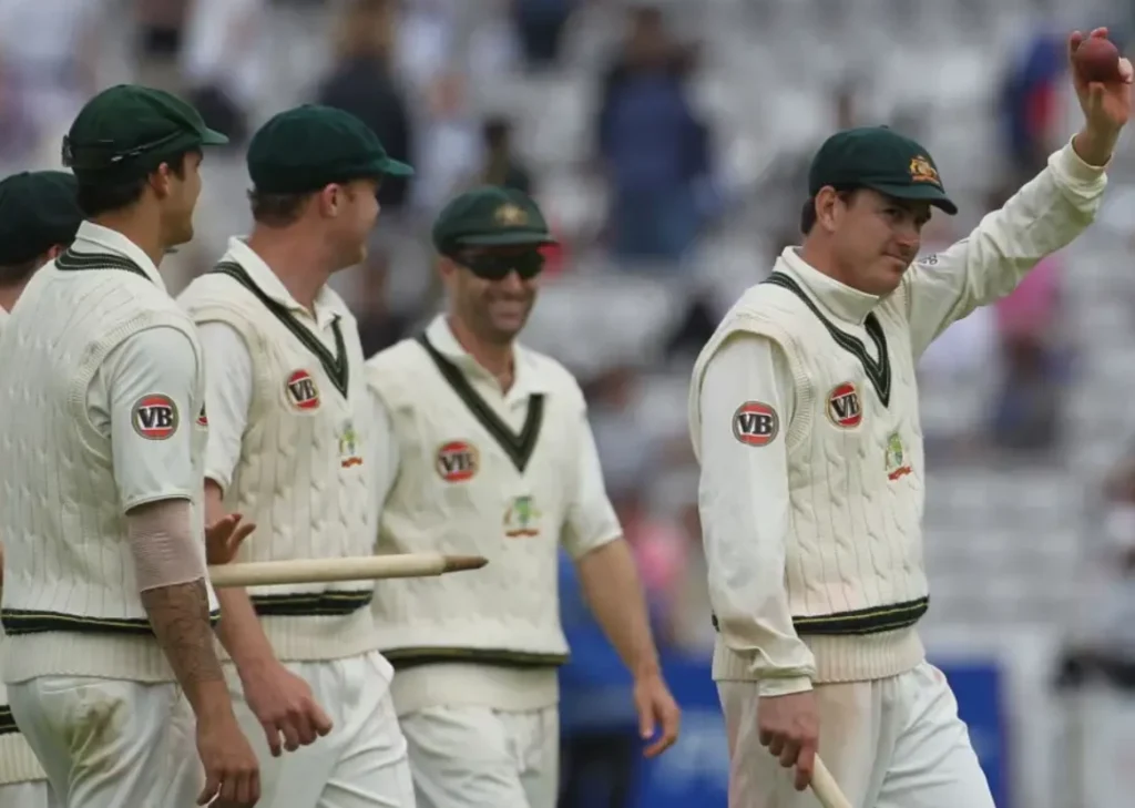 Australia defeated Pakistan by 150 runs.
