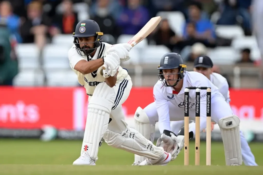 Karun Nair has scored 77 runs in two matches.