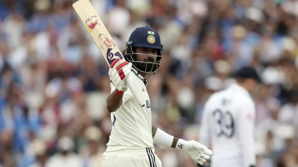 Rahul went on to score a half-century in the second innings.