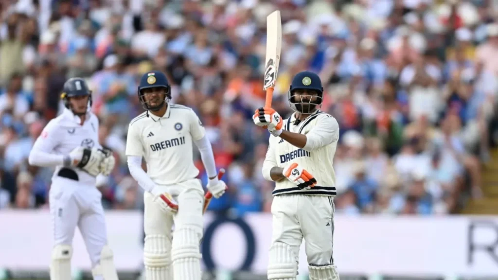 Ravindra Jadeja helped India create some pressure on England.