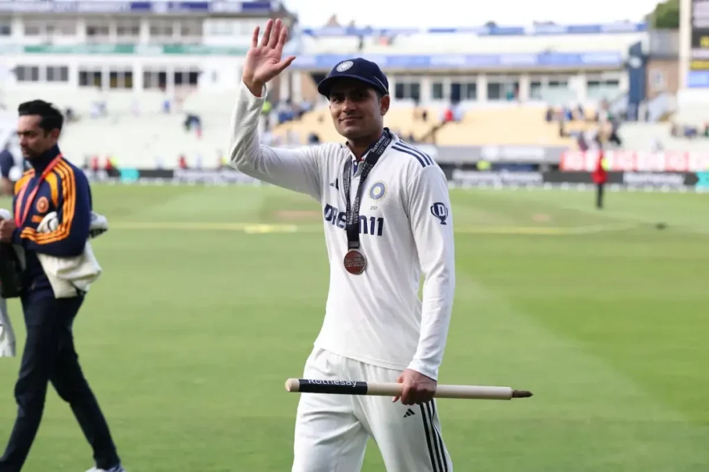 Shubman Gill has showcased his dominance against England.