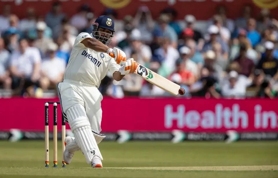 Pant goes aggressive against the English pacers.
