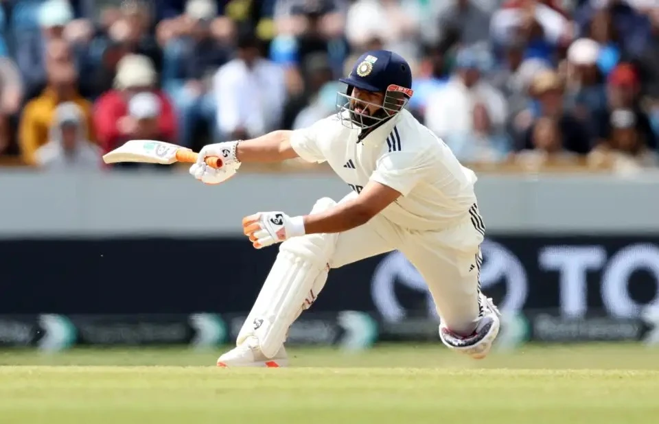 Rishabh Pant with his extraordinary shots.