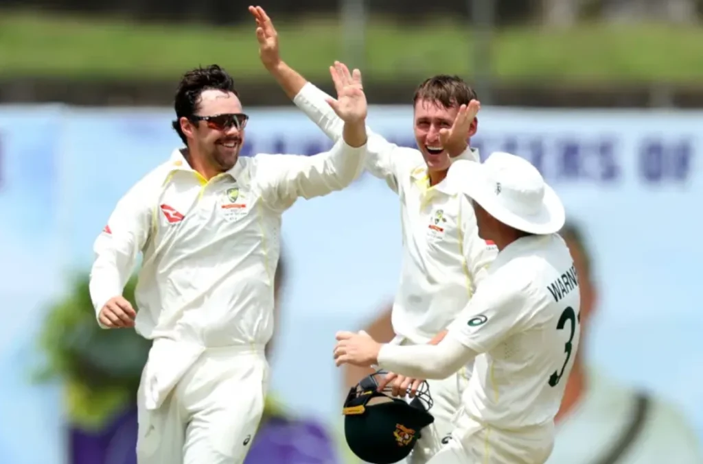 Travis Head took 4/10 in the second innings against Sri Lanka.
