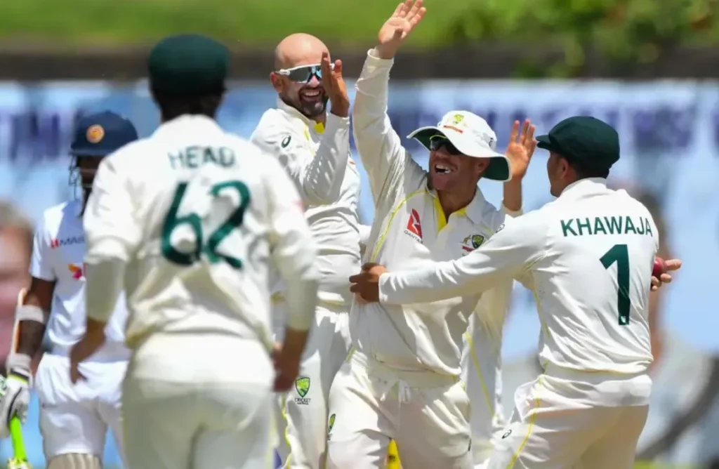 Nathan Lyon picked a 5-wicket haul in the first innings.