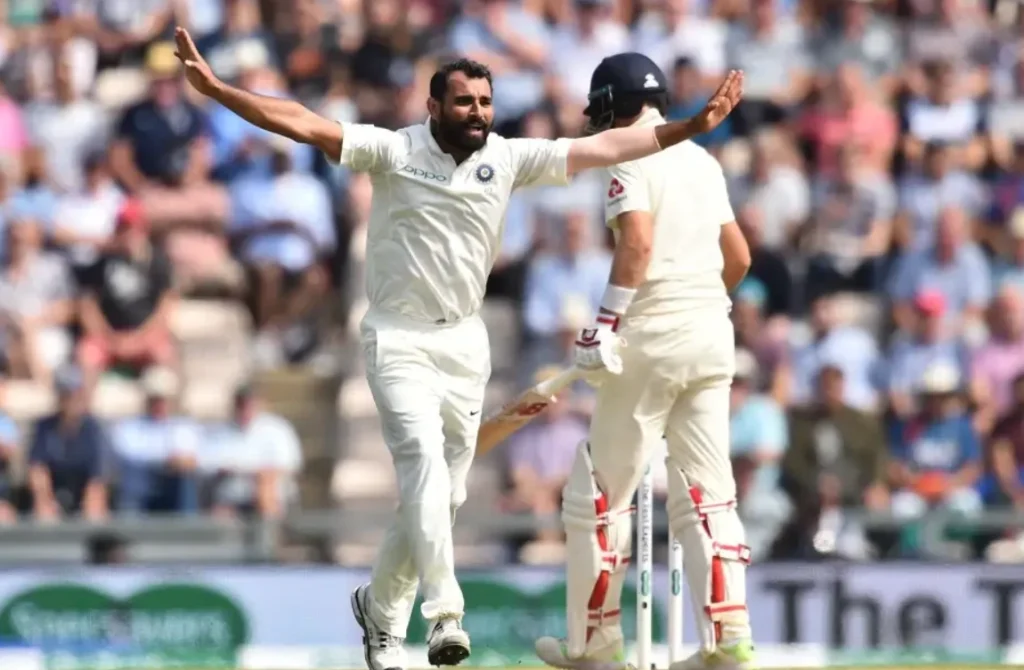 Mohammed Shami picked 4 wickets in the second innings.
