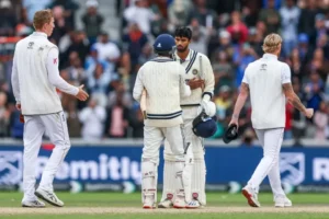 India's second-innings brilliance prevents loss.