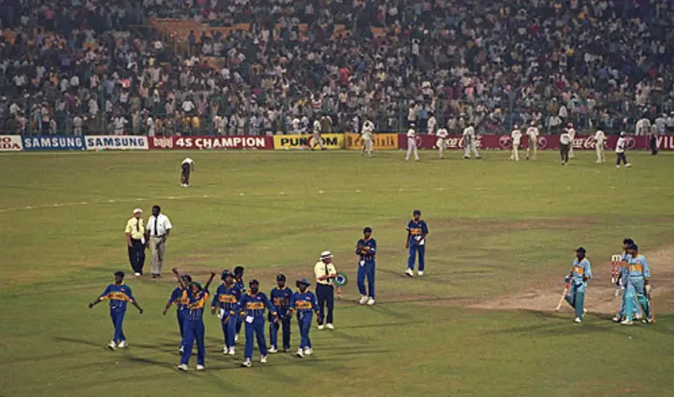 Sri Lanka, after being declared the match winner by default.