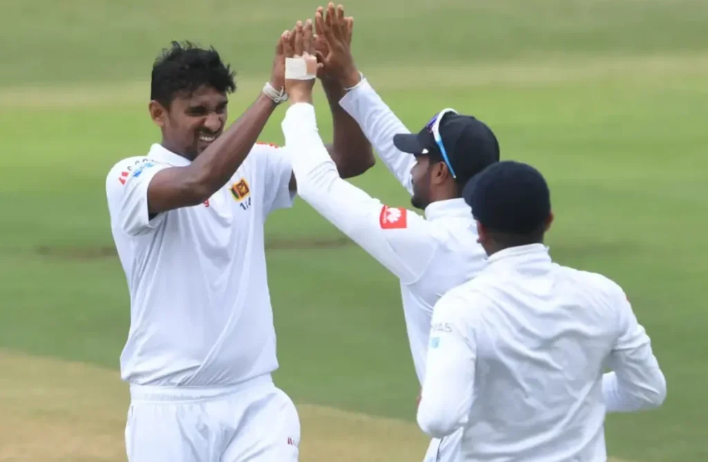 Sri Lanka restricted South Africa for 235 runs in the first innings.