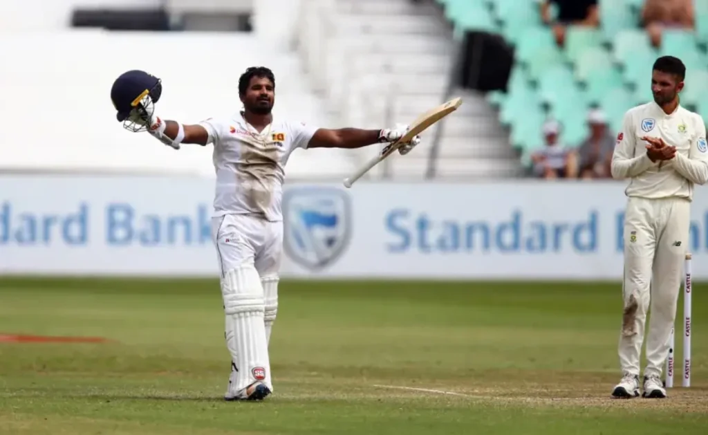 Kusal Perera made 153 runs in the second innings.