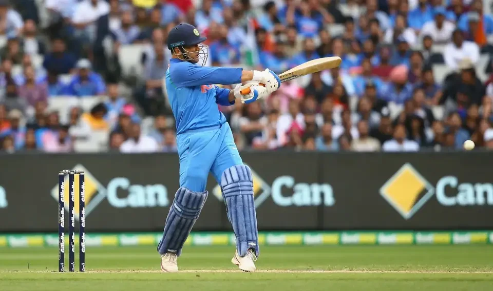MS Dhoni in an incredible chase against Australia.