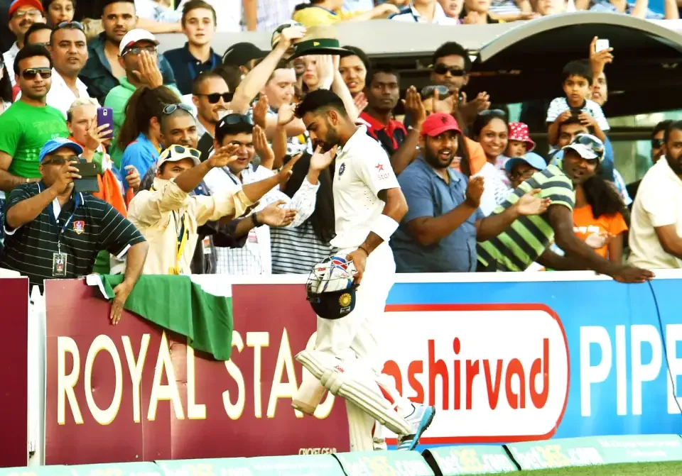Virat Kohli and Murali Vijay helped to put India at the score of 242.