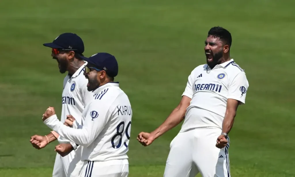 Mohammed Siraj is leading in the current series.