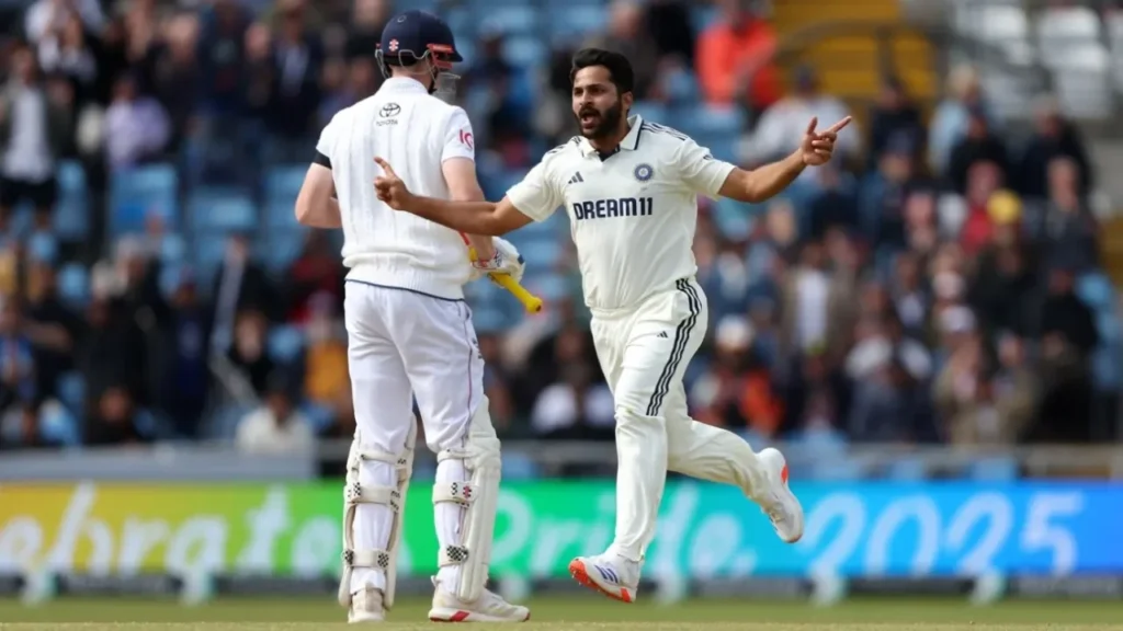 Shardul Thakur is replacing Nitish Kumar Reddy in the fourth Test.