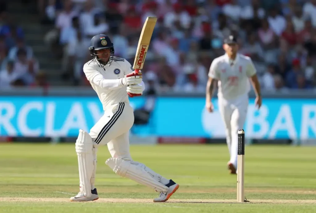 Shubman Gill made a high score in the second Test.