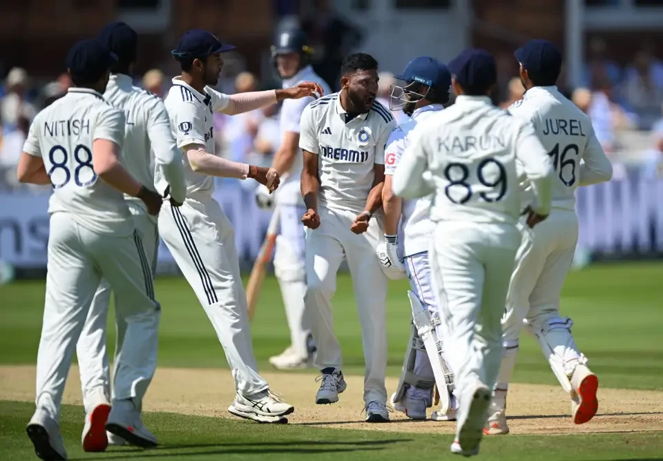 The Indian team prepares for the next Test.