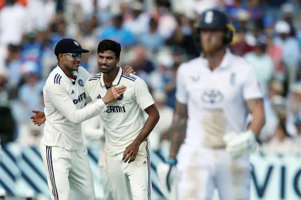 Washington Sundar is taking up the most needed wickets for the Indian team.