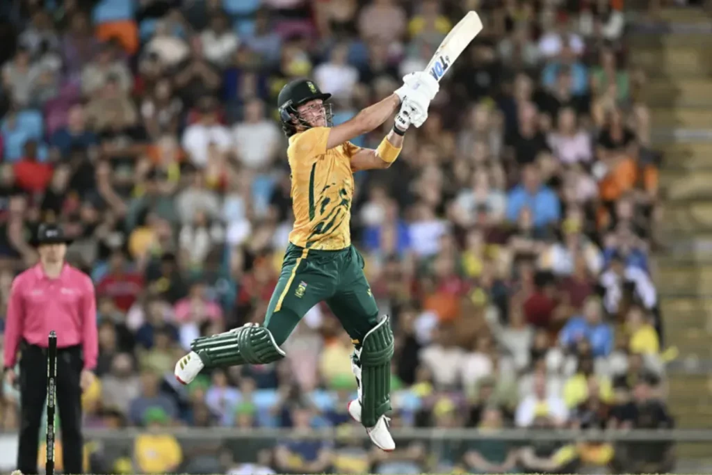 Dewald Brevis blasted an unbeaten 125 from 56 balls.
