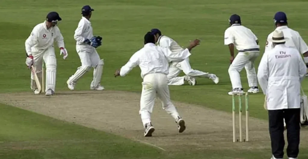 Harbhajan Singh picked 3 wickets in the first innings of the match.